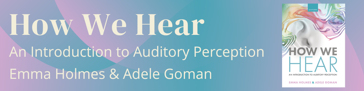 'How We Hear' textbook banner